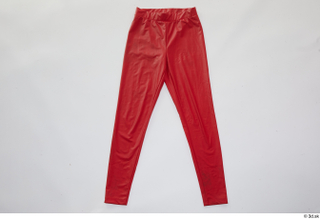 Clothes   274 casual clothing red leggings trousers 0001.jpg